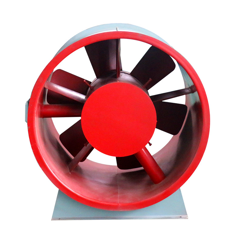 消防排煙風(fēng)機(jī)包括底座和主殼體。